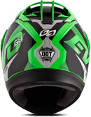 CAPACETE FECHADO EVOLUTION 788 G8 EVO FOSCO GRAFITE - LARANJA TAM. 60