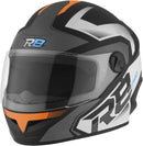 CAPACETE FECHADO R8 PRO FOSCO PRETO - VERMELHO TAM. 58