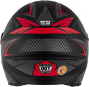 CAPACETE FECHADO R8 VERMELHO TAM. 60