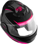 CAPACETE ESCAMOTEÁVEL V-PRO JET 3 ROSA TAM. 58