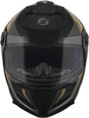 CAPACETE ABERTO NEW LIBERTY 3 SOLID PRETO TAM. 60 VIS. FUMÊ