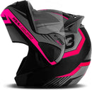 CAPACETE ESCAMOTEÁVEL V-PRO JET 3 ROSA TAM. 58