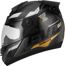 CAPACETE FECHADO EVOLUTION 788 G8 EVO FOSCO GRAFITE - LARANJA TAM. 60