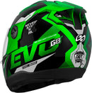 CAPACETE FECHADO EVOLUTION 788 G8 EVO FOSCO GRAFITE - LARANJA TAM. 60