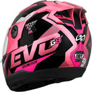 CAPACETE FECHADO EVOLUTION 788 G8 EVO FOSCO GRAFITE - LARANJA TAM. 60