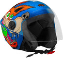 CAPACETE ABERTO NEW LIBERTY 3 COYOTE BRILHANTE PRETO TAM. 60