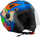 CAPACETE ABERTO NEW LIBERTY 3 COYOTE BRILHANTE PRETO TAM. 60