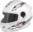 CAPACETE MOTO LIBERTY FOUR KIDS, AZUL, TAM. 54