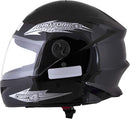 CAPACETE FECHADO NEW LIBERTY 4 SOLID PRETO FOSCO TAM. 58