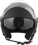 CAPACETE ABERTO NEW ATOMIC SOLID FOSCO [SEM ADESIVO] PRETO FOSCO TAM. 58