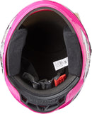 CAPACETE FECHADO LIBERTY FOR KIDS SOLID ROSA TAM. 54 VIS. FUMÊ