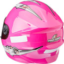 CAPACETE FECHADO LIBERTY FOR KIDS SOLID ROSA TAM. 54 VIS. FUMÊ